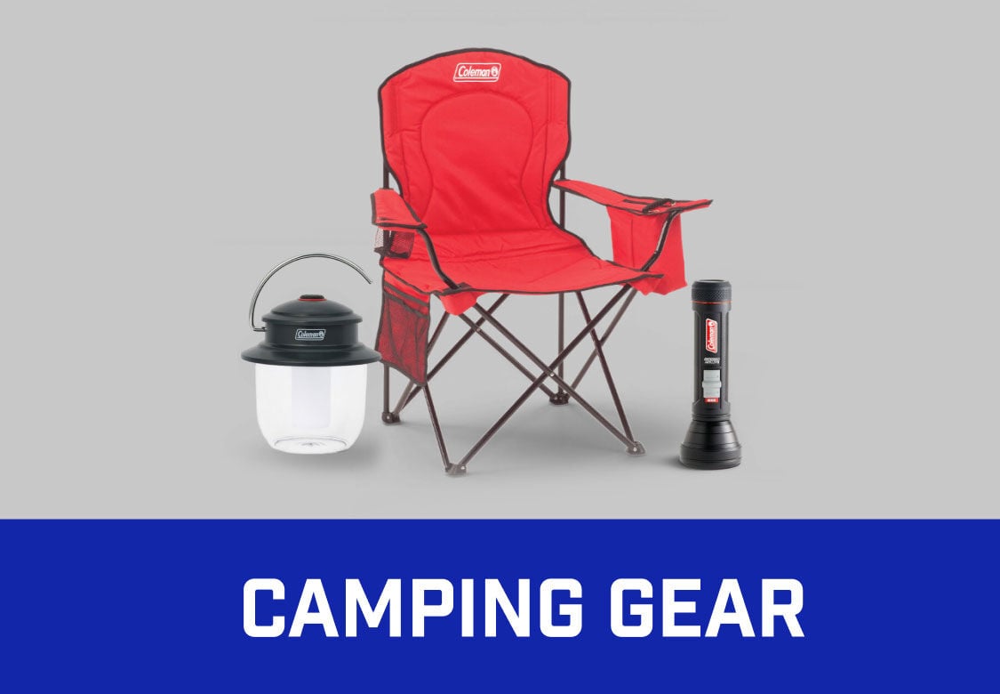 Up to 60% off Camping Gear