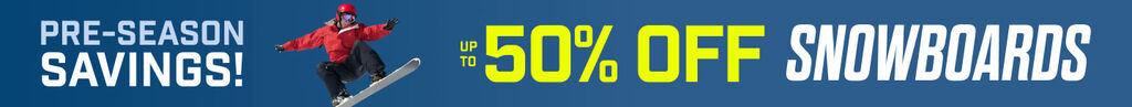 Up to 50% Off Snowboards
