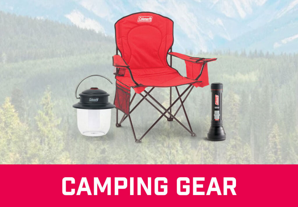 Up to 60% off Camping Gear