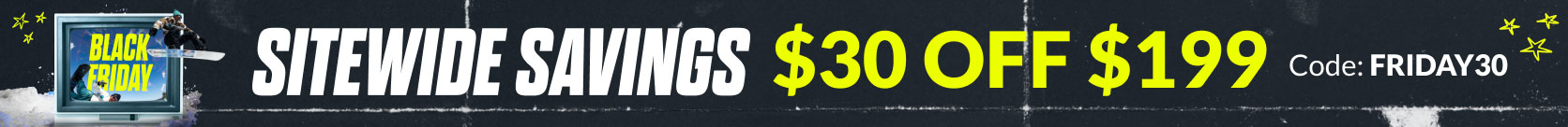 $30 Off $199 - use Code FRIDAY30