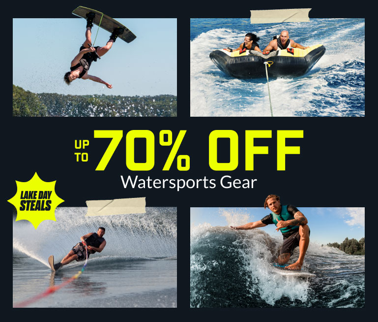 Up to 70% Off Watersports Gear