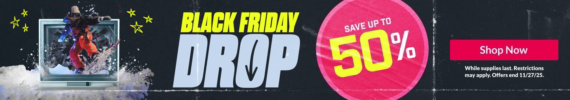 Black Friday Specials - Up to 50% Off