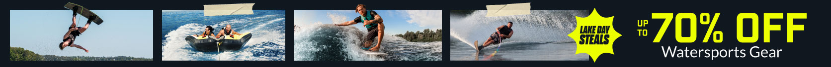 Up to 70% Off Watersports Gear