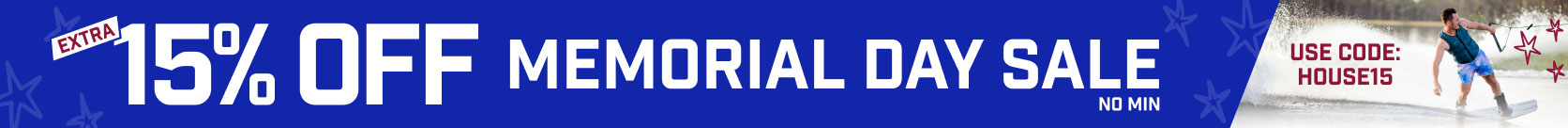 Memorial Day Sale - Extra 15% off No Minimum - Use Code HOUSE15