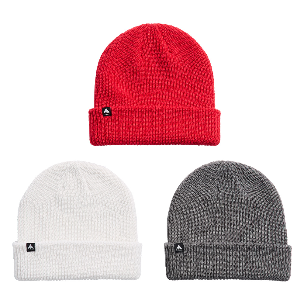 Burton DND Beanie 3 Pack - Grey Cloud/Gotham Grey/Geranium Red | The House