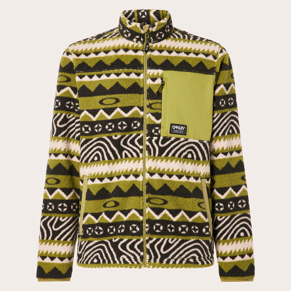 Oakley Men's Mountain Fire Sherpa Medium - Fern Norway Pattern | The House