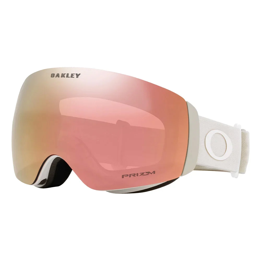 Oakley Flight Deck M Snow Goggle   Cool Grey w/ Prizm Rose Gold Lens Medium | The House