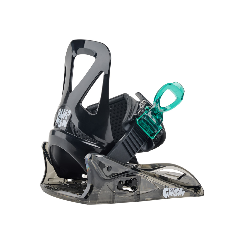 Burton Kids' Mini Grom Disc Snowboard Bindings - Black, S
