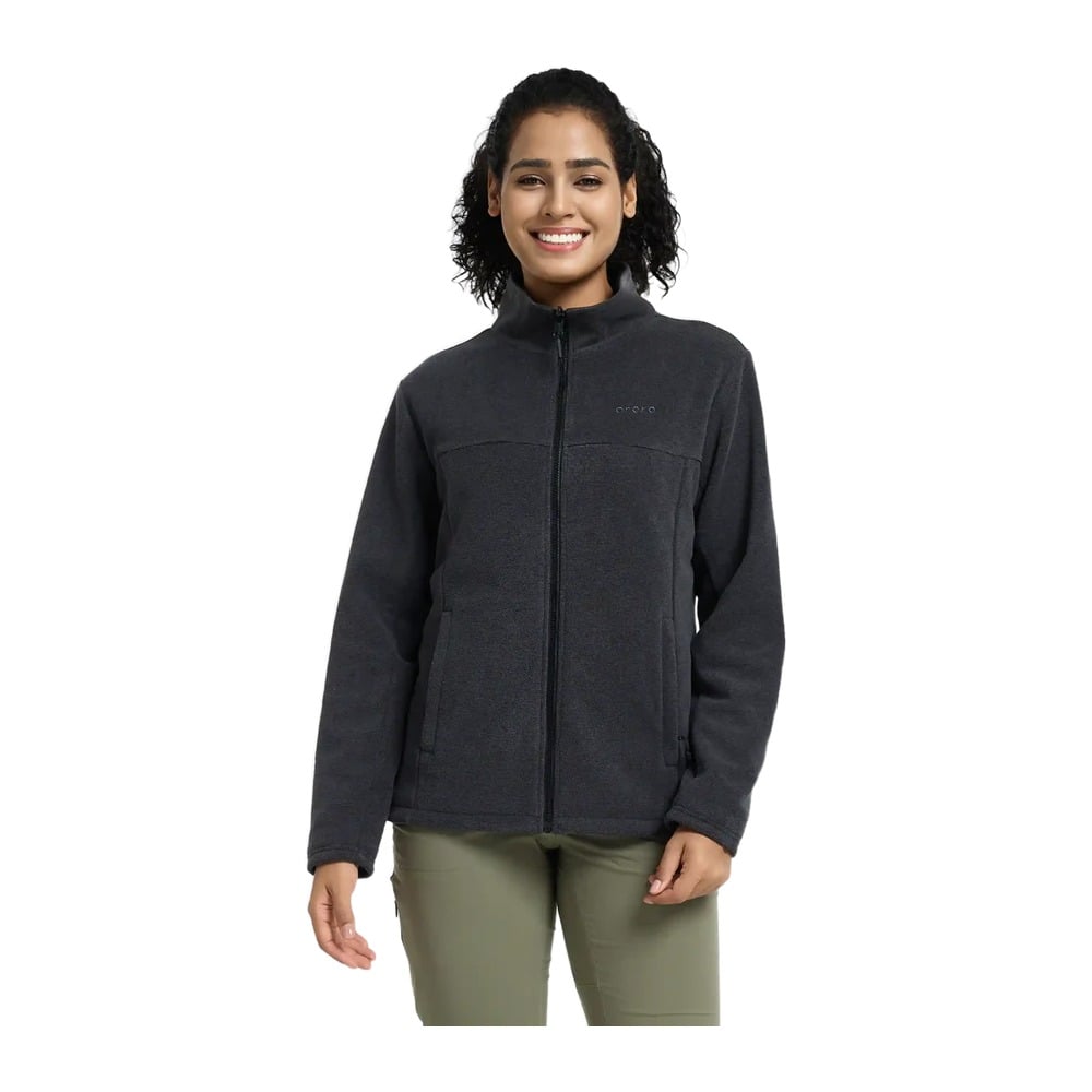 ORORO River Ridge Women's Heated Fleece Liner Jacket with Rechargeable Battery 2XL - Black | The House