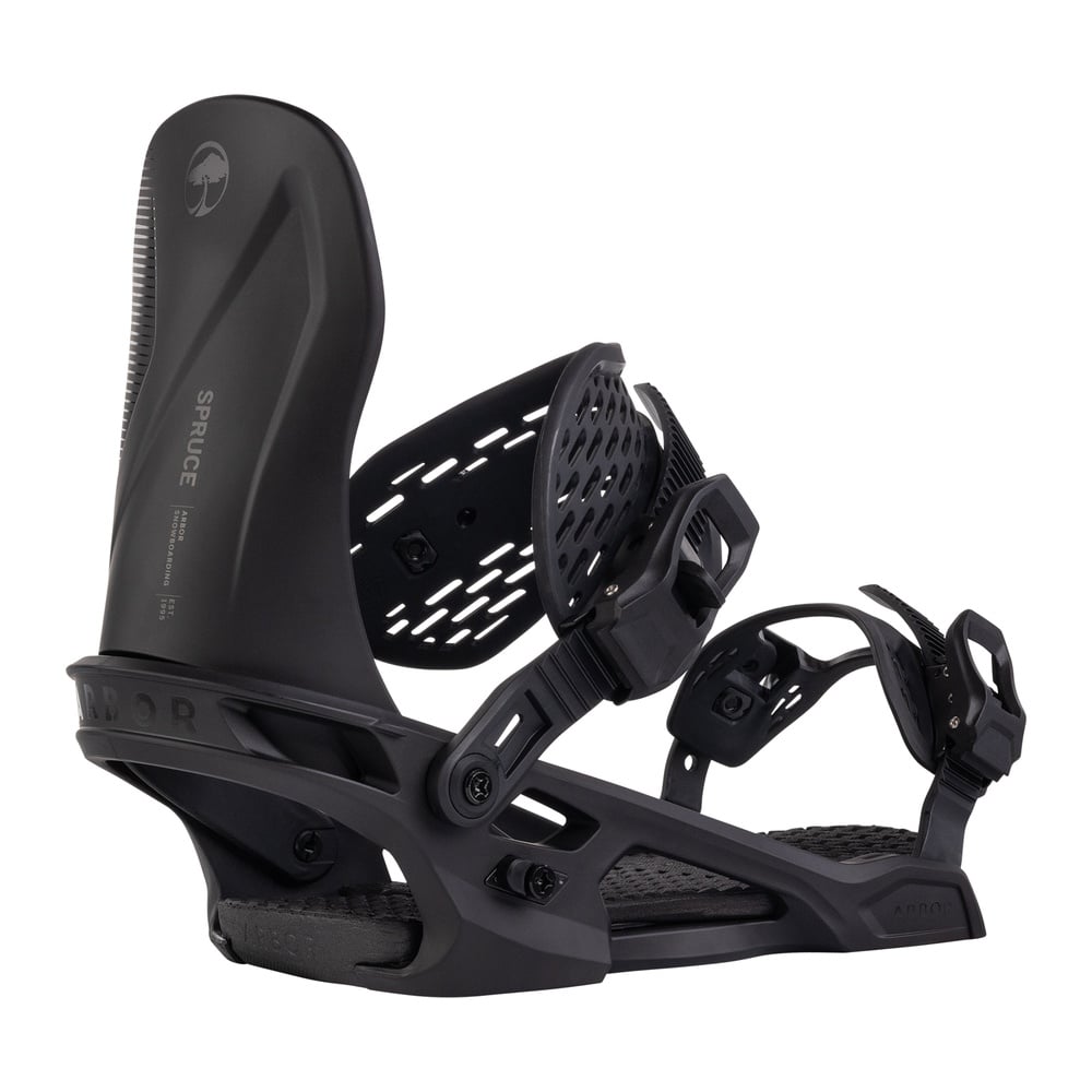 Arbor Snowboarding Arbor Spruce Snowboard Binding Large - Black | The House