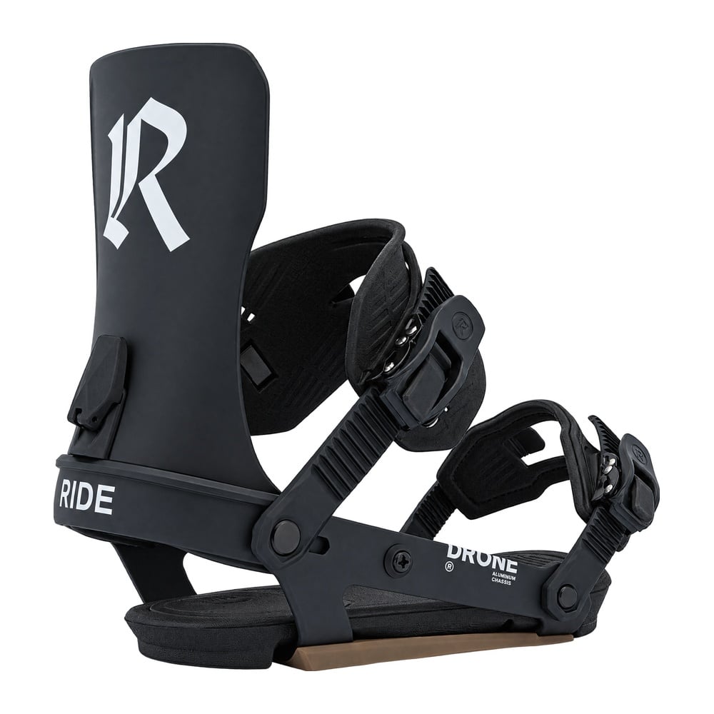 RIDE Drone Men's Snowboard Bindings 2027 Medium - Black | The House