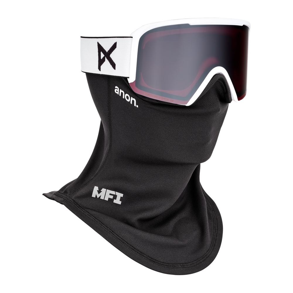 Anon Anon Nesa Goggles + Bonus Lens + MFI Face Mask in White/Perceive Sunny Onyx | The House - $159.95 at The House