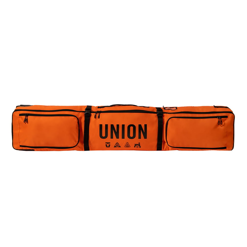 Union Wheeled Travel Snowboard Bag 165 x 20 x 33 cm - Orange | The House