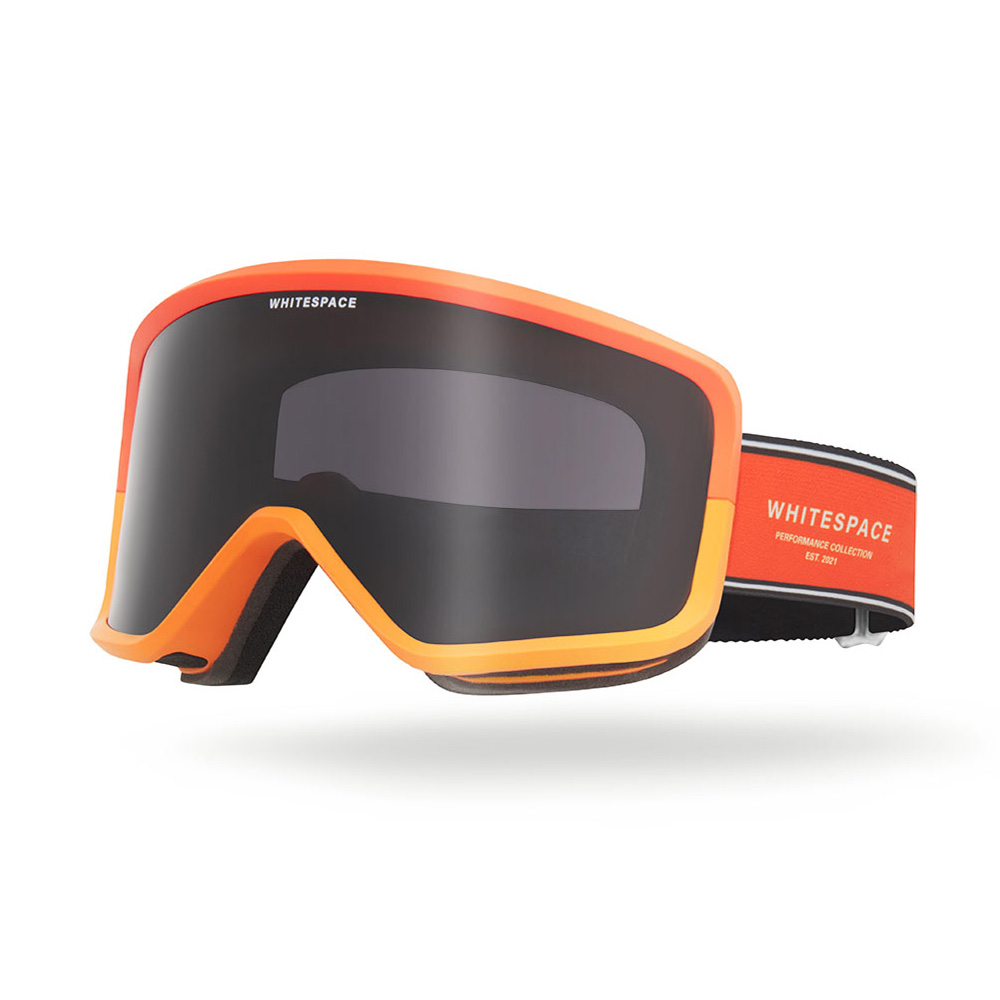 (取寄) ホワイトスペース デュアル トーン ゴーグルズ WHITESPACE Dual Tone Goggles Light Blue/Dark Smoke Whitespace Dual Tone Snow Goggles