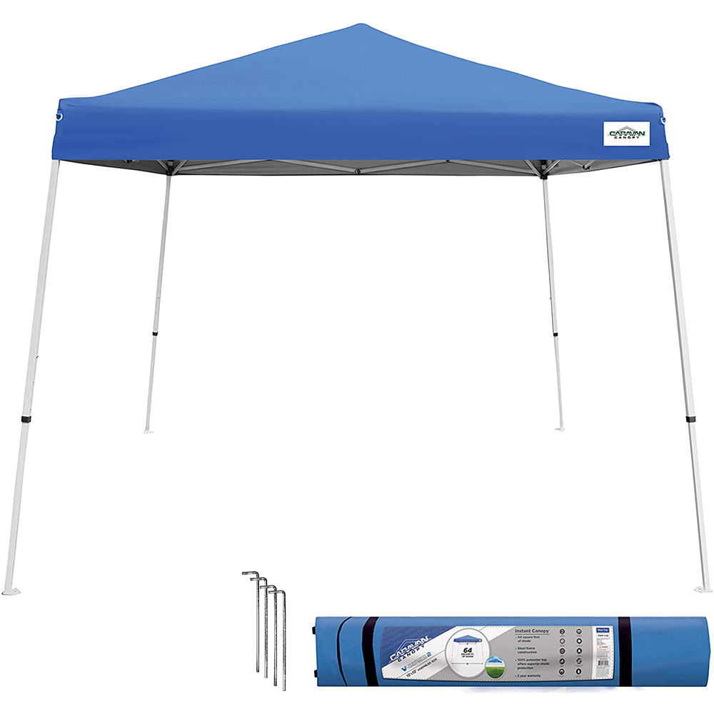 Caravan Canopy V-Series II Instant Canopy, 10' x 10' 10" x 10" | The House