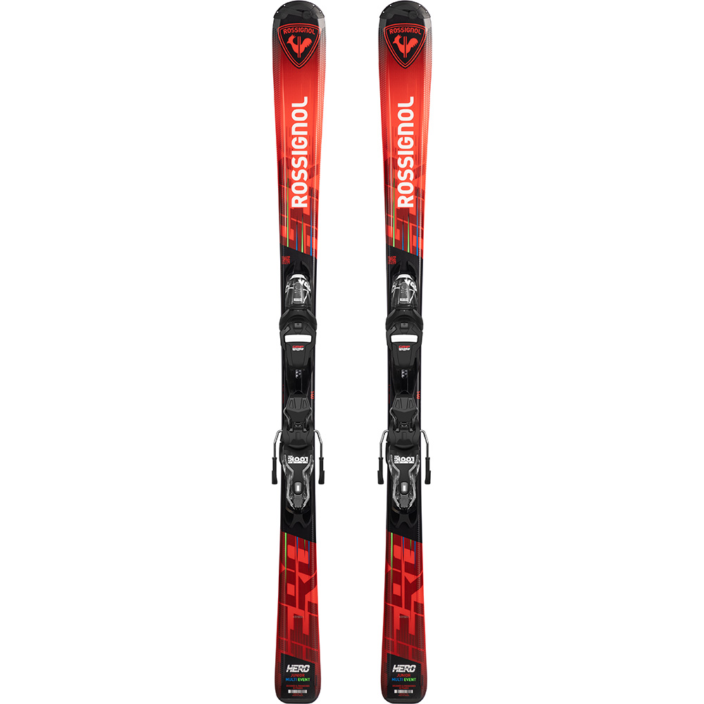 ROSSIGNOL HERO JR スキー板 Rossignol Hero Jr Skis w/ Xpress 7 GW Bindings