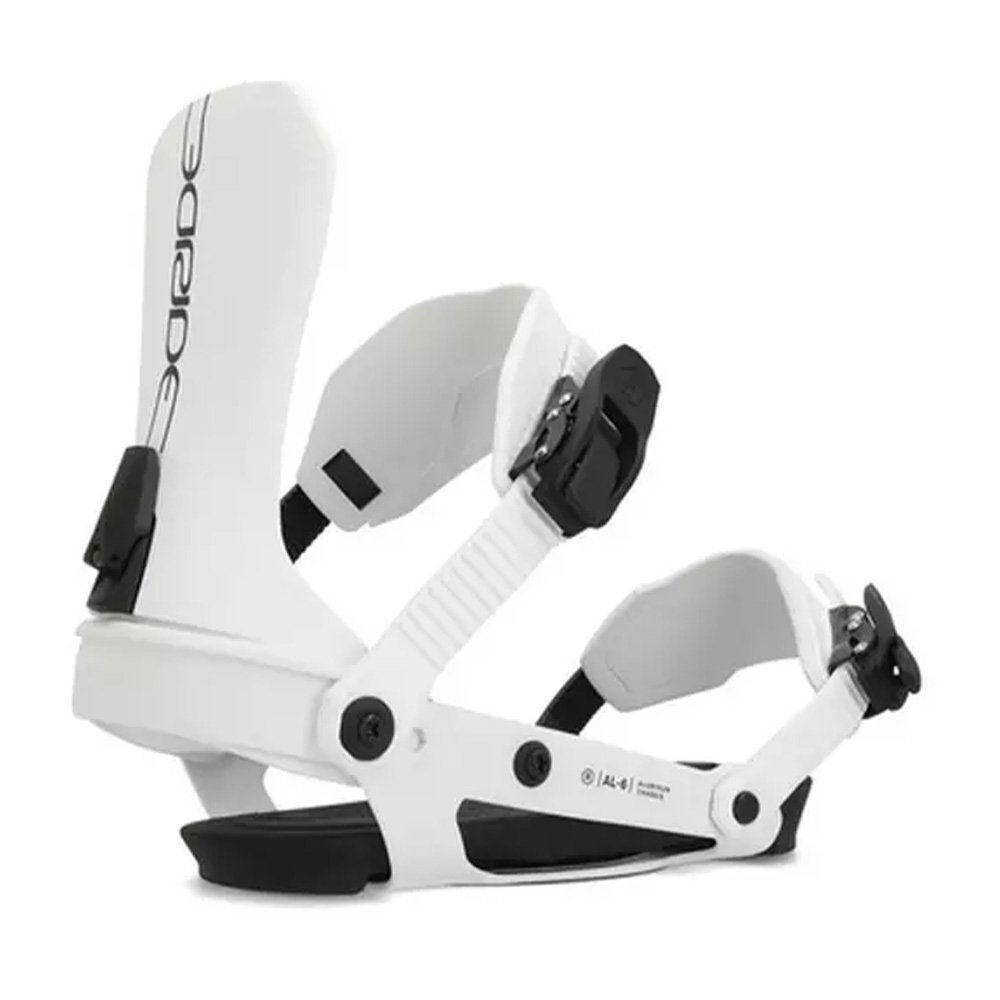 Ride AL-6 Women's Snowboard Bindings, S - White Small | The House