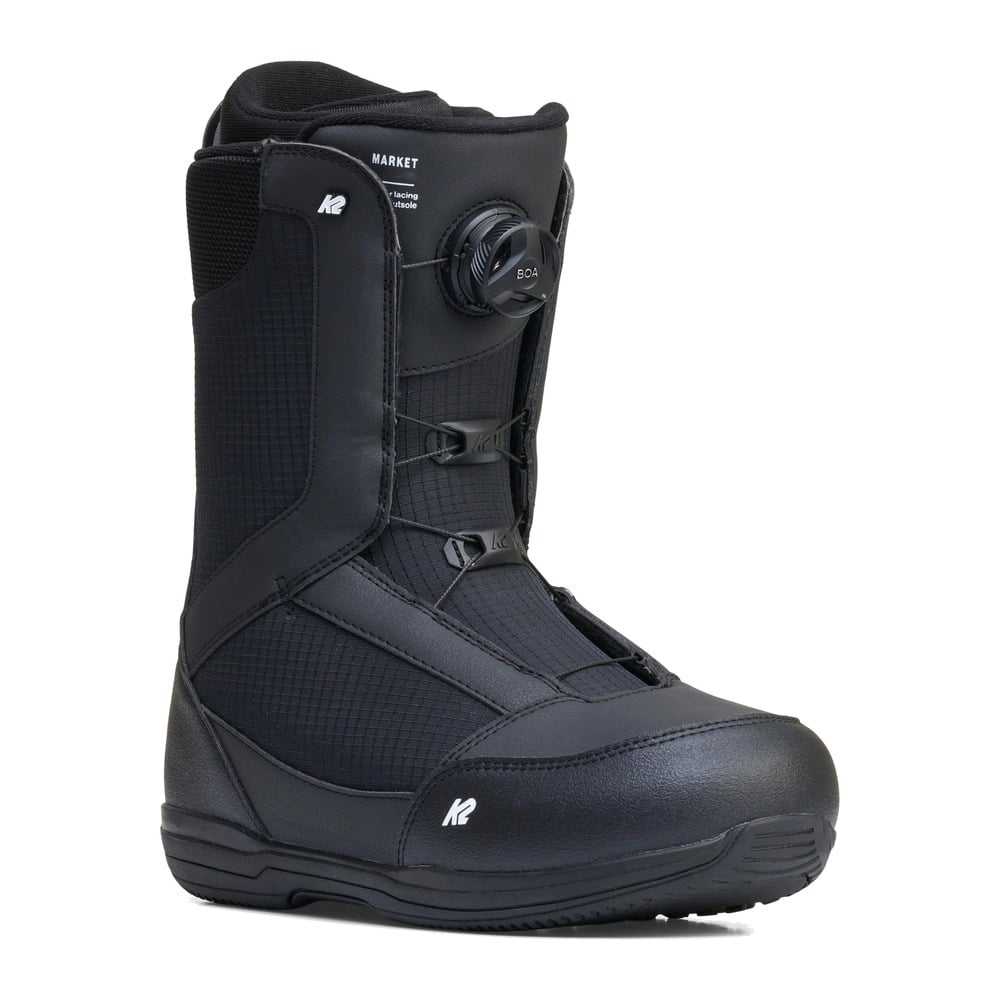 K2 Market Men's Snowboard Boots, 2027 9 - Black | The House
