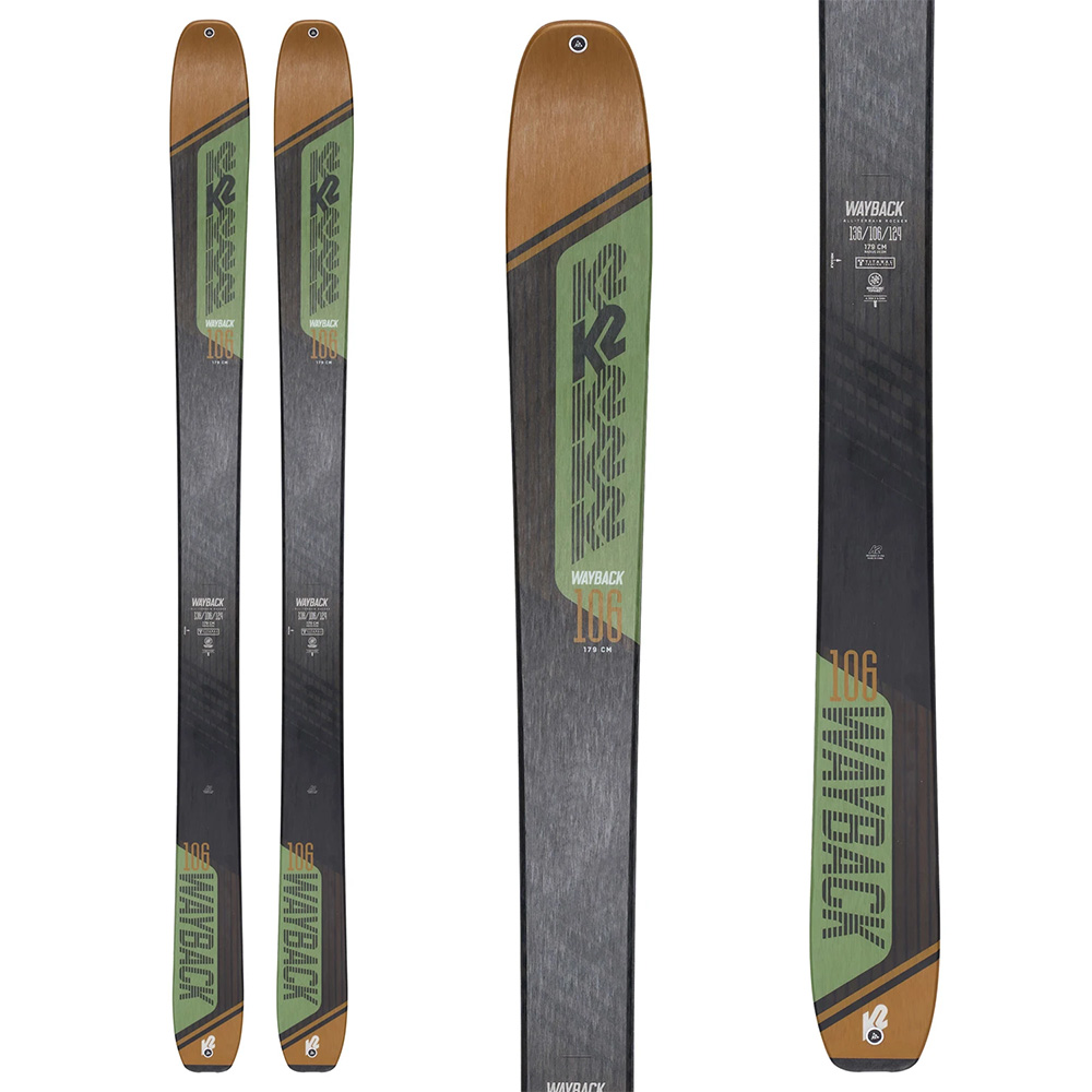 K2 Men's Wayback 106 Snow Skis