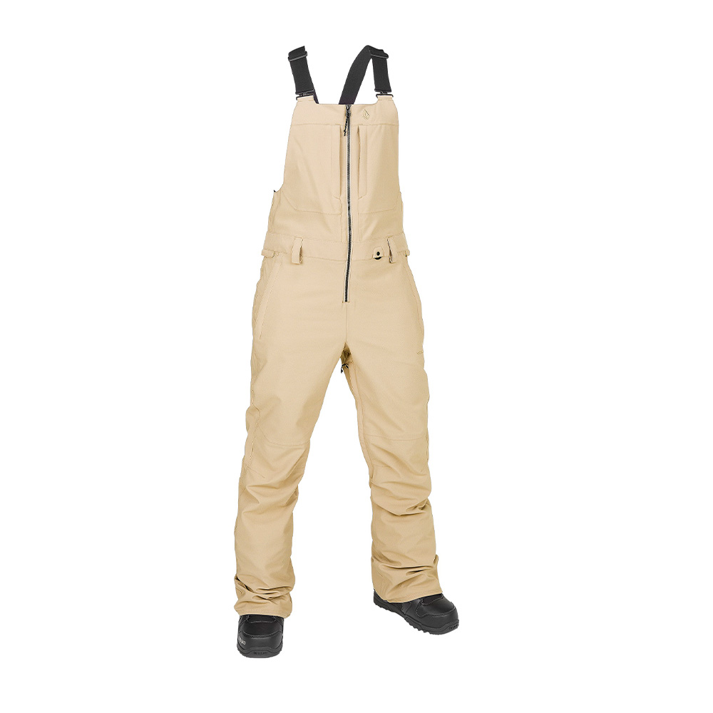 VOLCOM SWIFT BIB OVERALL SAND ベージュ Volcom Women's Swift Bib Overalls