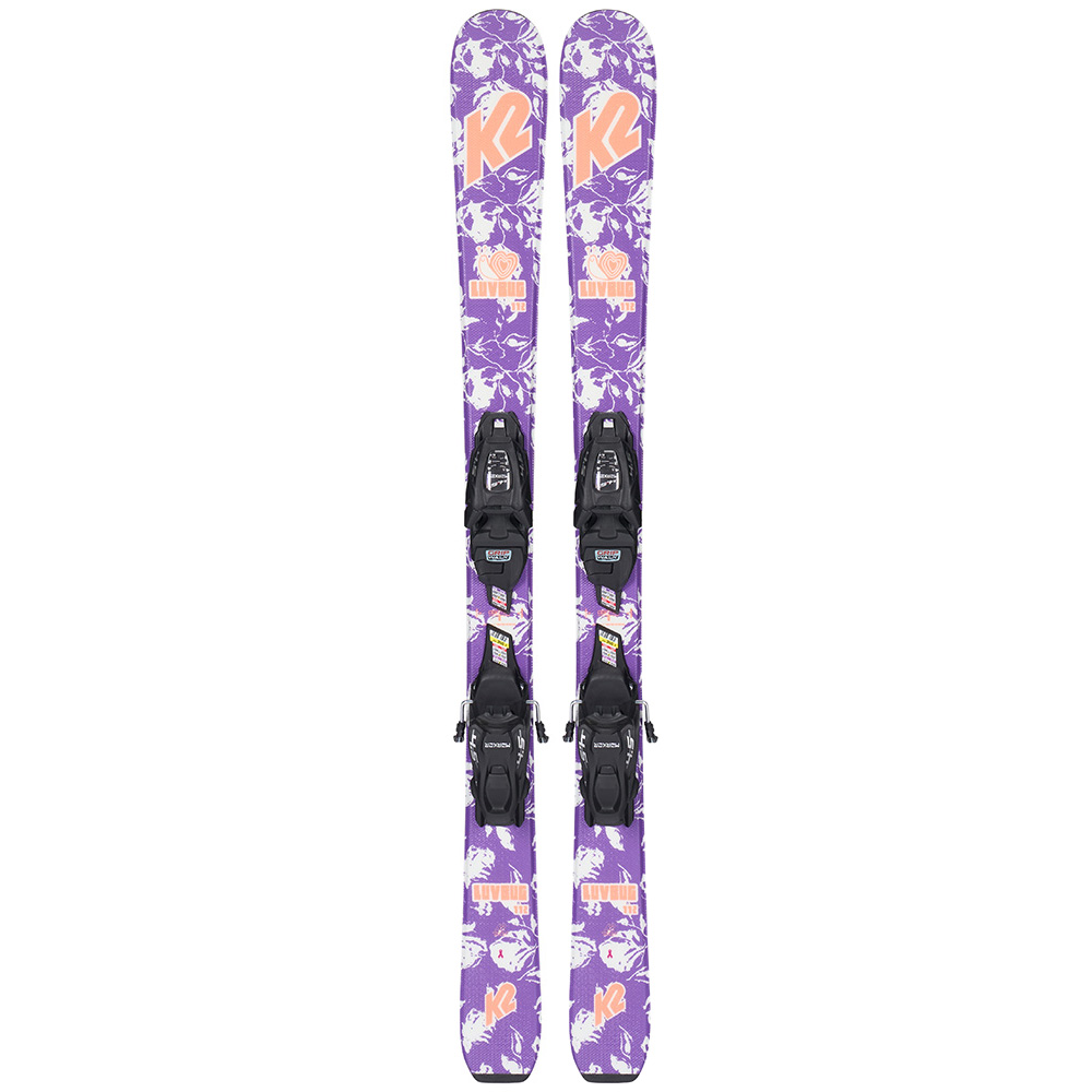 K2★USED美品★kidsスキー4点セット★LUV BUG 124cm K2 Luv Bug 4.5 + FDT 4.5 - Bike Board and Ski | Presque Isle, ME