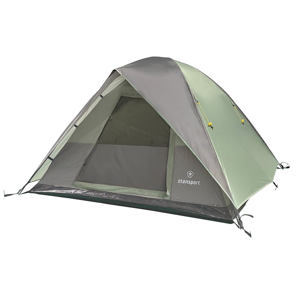 Stansport 3-Person Evergreen Dome Tent 87"L x 87"W x 55.5"H | The House