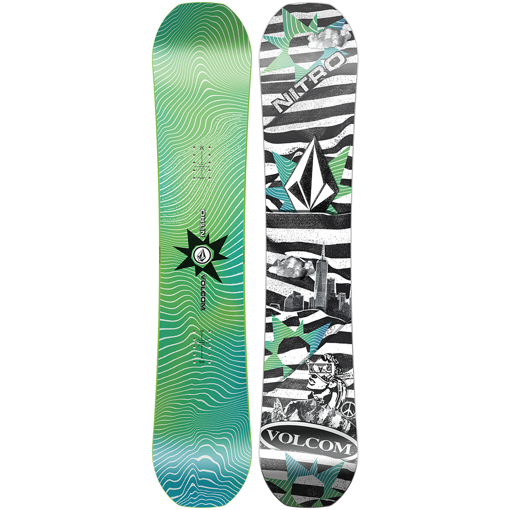 volcom×nitro キッズボード　106 Nitro 2025 Ripper x Volcom Youth Snowboard