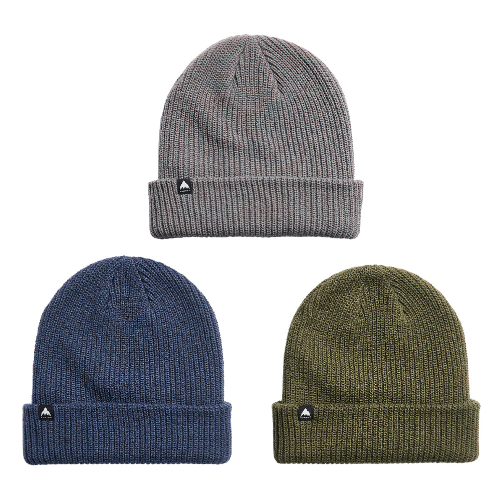 Burton DND Beanie 3 Pack - Selvedge Blue/Gotham Grey/Dried Moss | The House