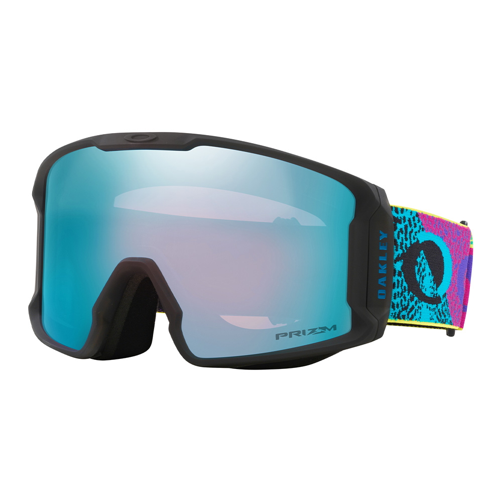 Oakley Line Miner L Snow Goggles | Multi Digital Ellipse/Prizm Sapphire Large | The House