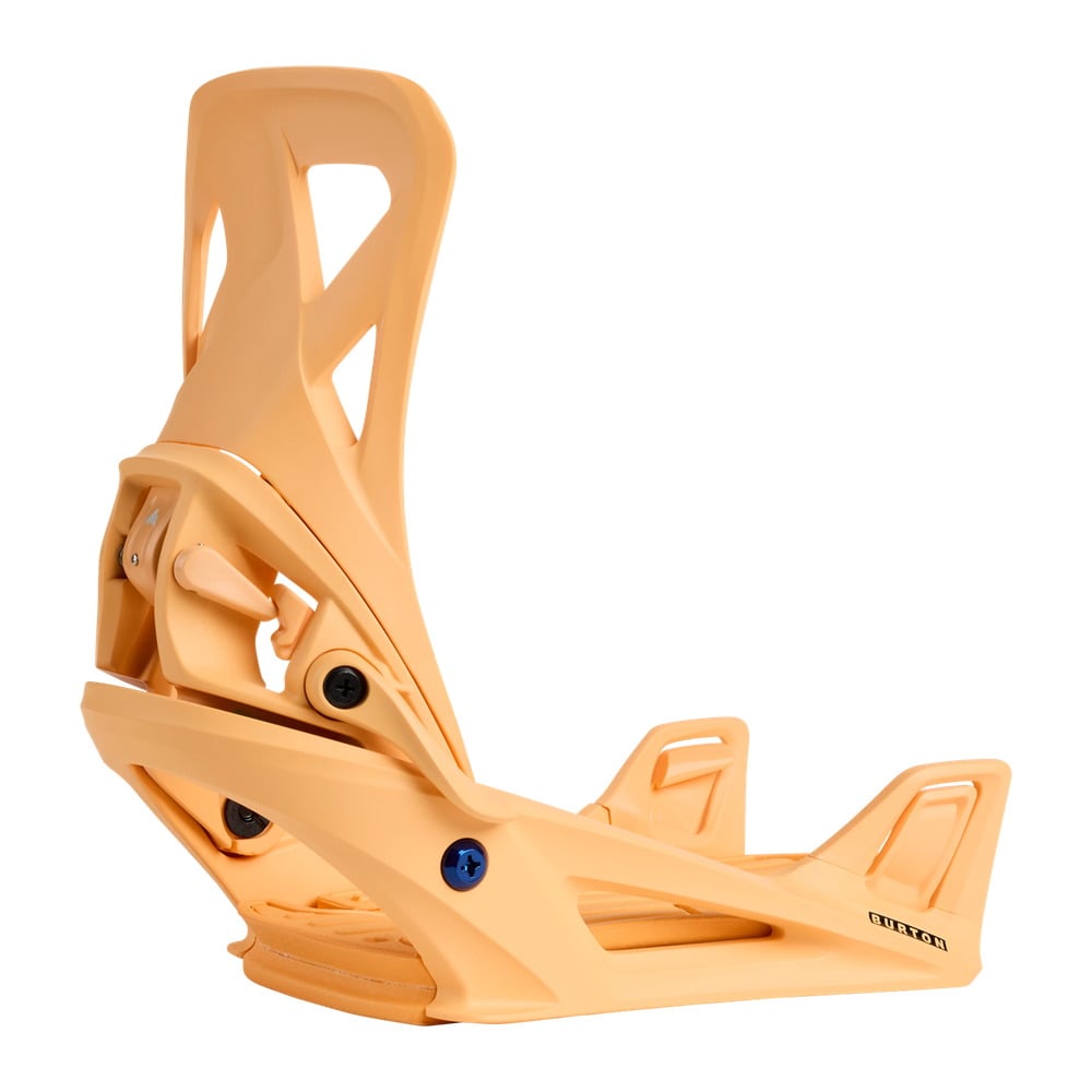 Burton Step On Re:Flex Snowboard Bindings Medium - Orange Cream | The House