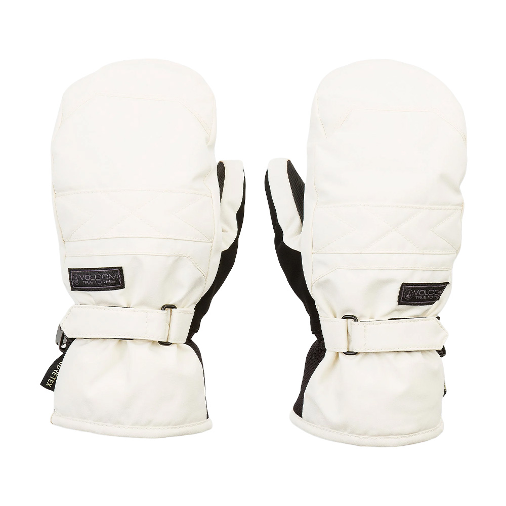 Volcom Women's Peep Gore-Tex Mitts Small - Bone | The House