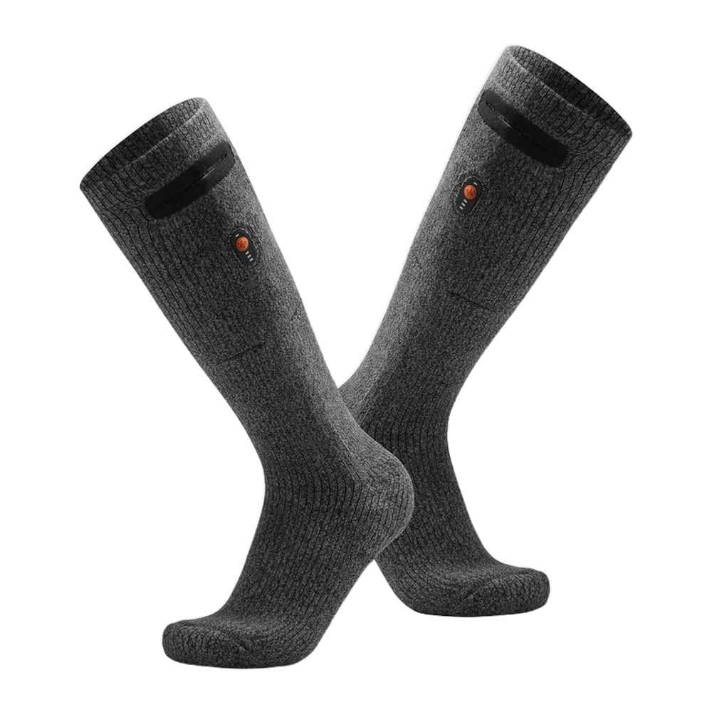  ORORO Mojave Point Unisex Heated Socks 3.5 w/ Rechargeable Batteries XL - Grey | The House - $119.99 at The House