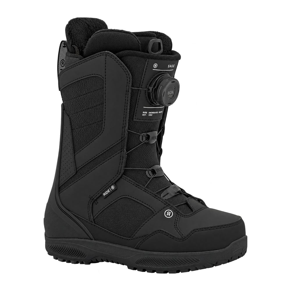 RIDE RIDE 2027 Sage Womens Snowboard Boots - Black | The House - $289.95 at The House