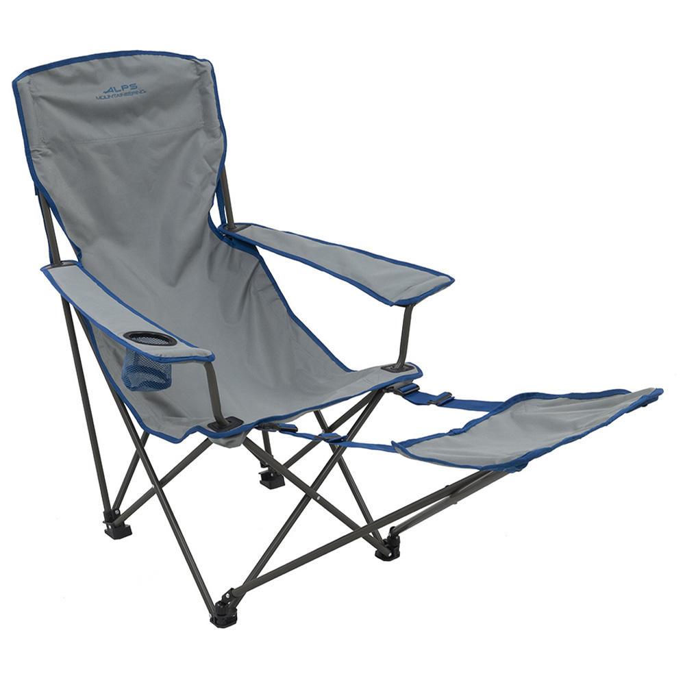 ALPS Mountaineering Escape Lounge Chair 15" W x 24" D x 26" H - Grey/Blue | The House