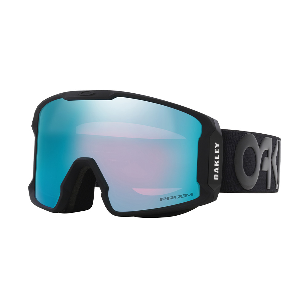 Oakley Line Miner L Snow Goggles Large   B1B Blackout/Prizm Sapphire Iridium | The House