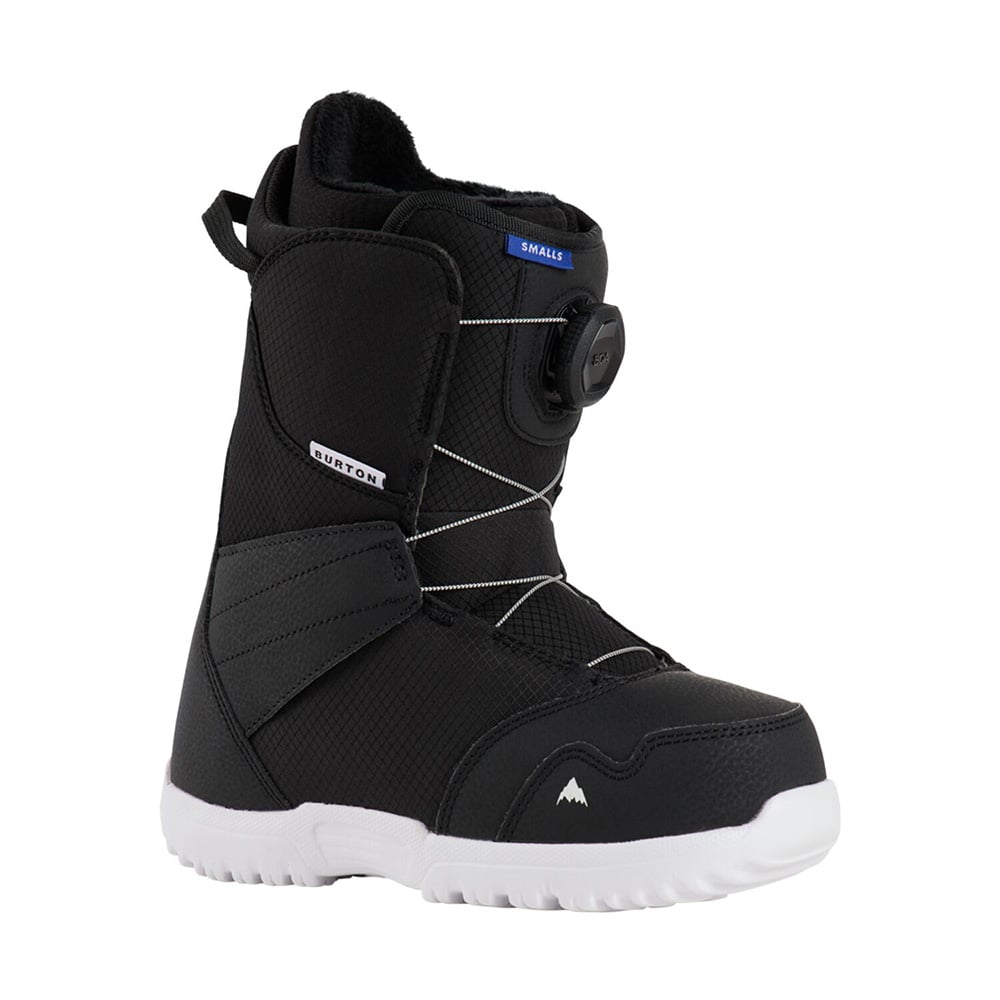 Burton Kid's Smalls BOA Snowboard Boots - Black, 7K | The House