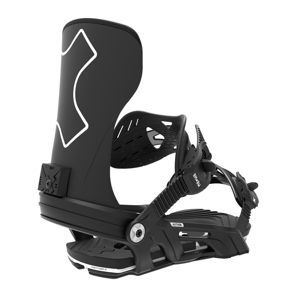 Bent Metal Axtion Snowboard Bindings Medium - Black | The House