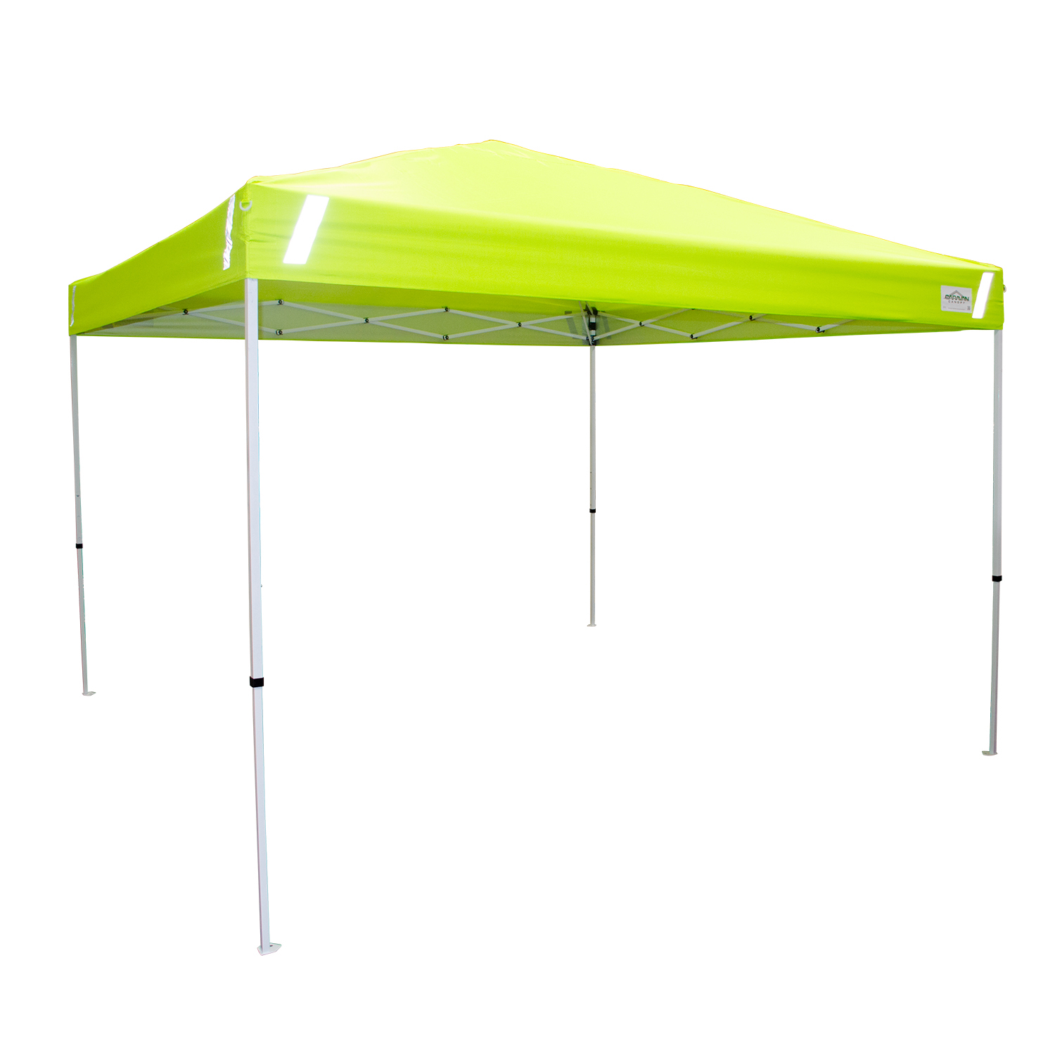 Caravan Canopy V-Series II Pro 10' x 10' Hi-Viz Safety Canopy Kit 10" x 10" - Green | The House