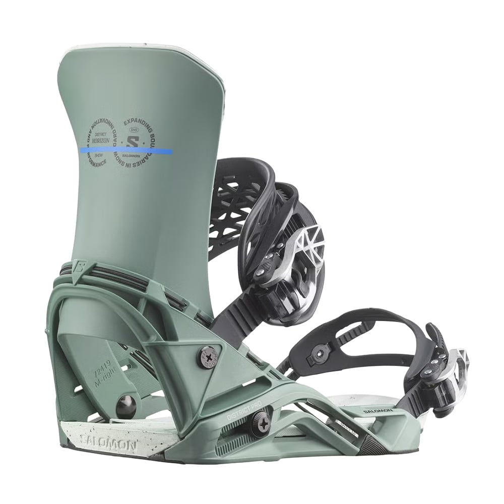 Salomon District Snowboard Binding Video and Written Review