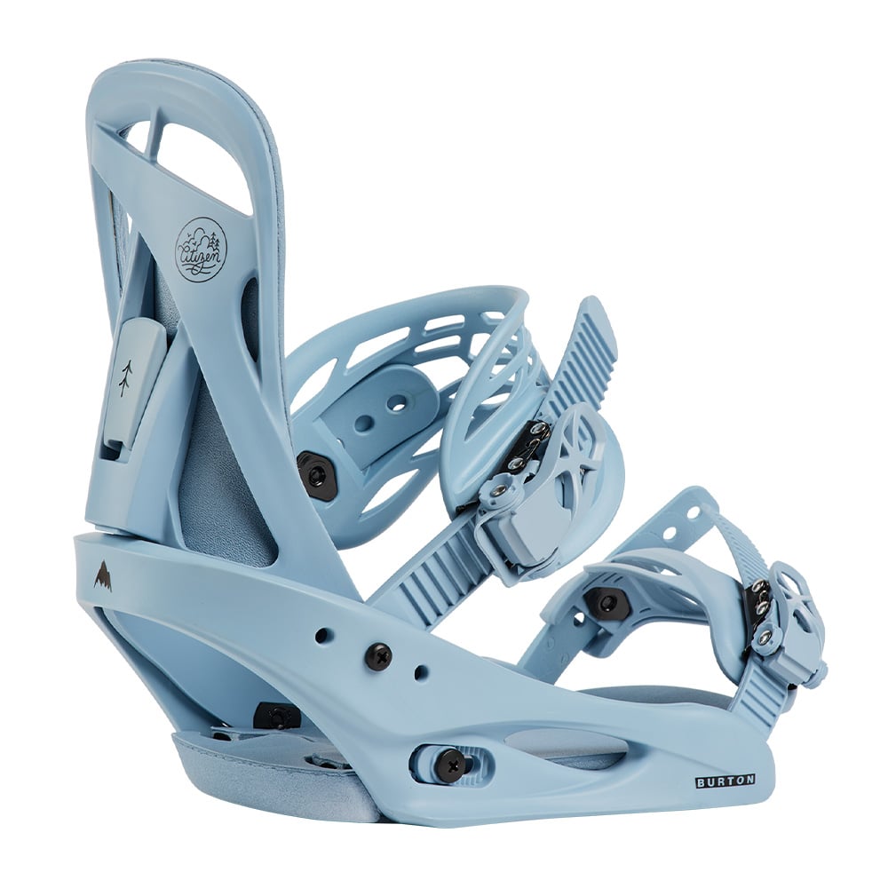 Burton Women's Citizen Re:Flex Snowboard Bindings Medium - Airstream Blue | The House