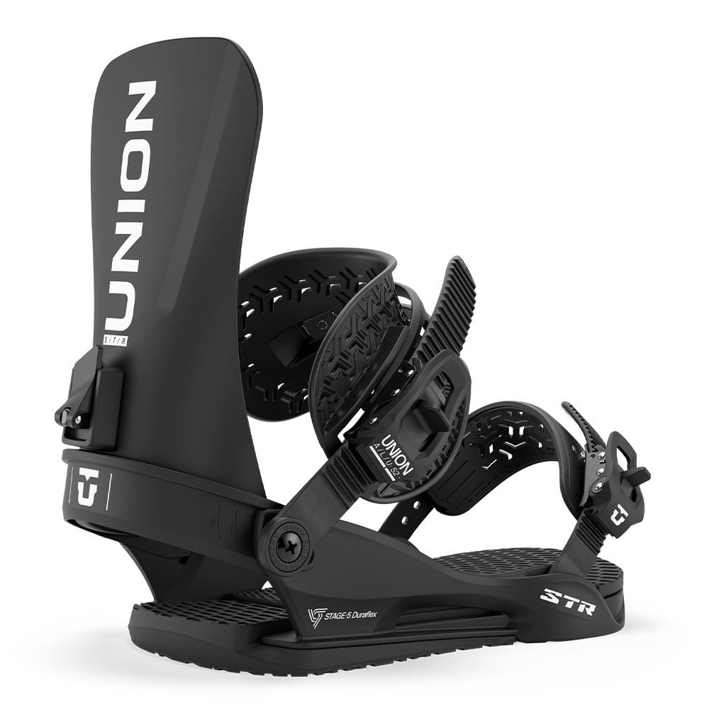Union STR Men's Snowboard Bindings Medium - Black | The House