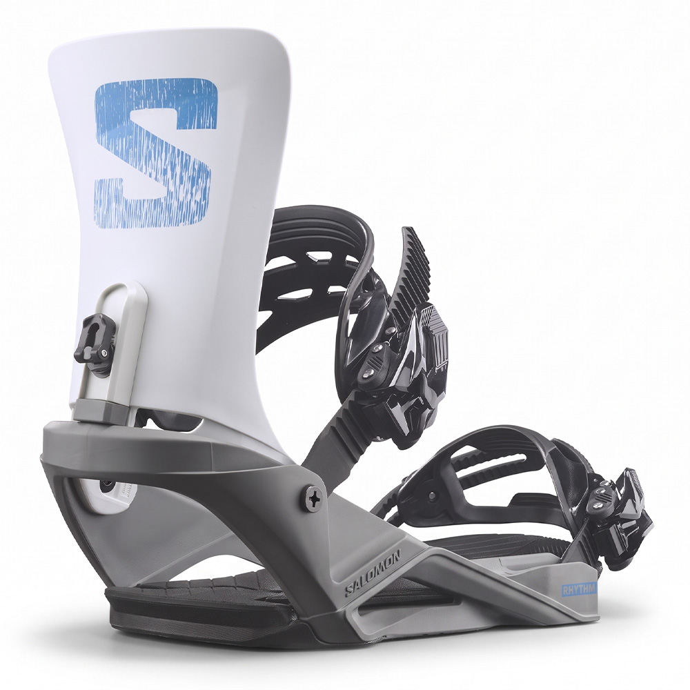 Salomon Rhythm Snowboard Bindings Medium - Grey Race Blue | The House