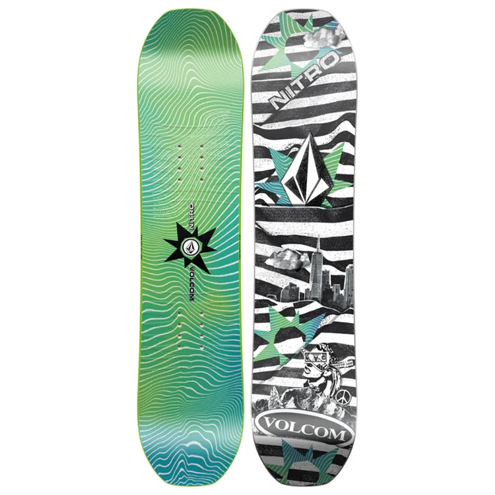 【saiton_fuji】NITRO X VOLCOM Nitro Ripper x Volcom Kid's Snowboard