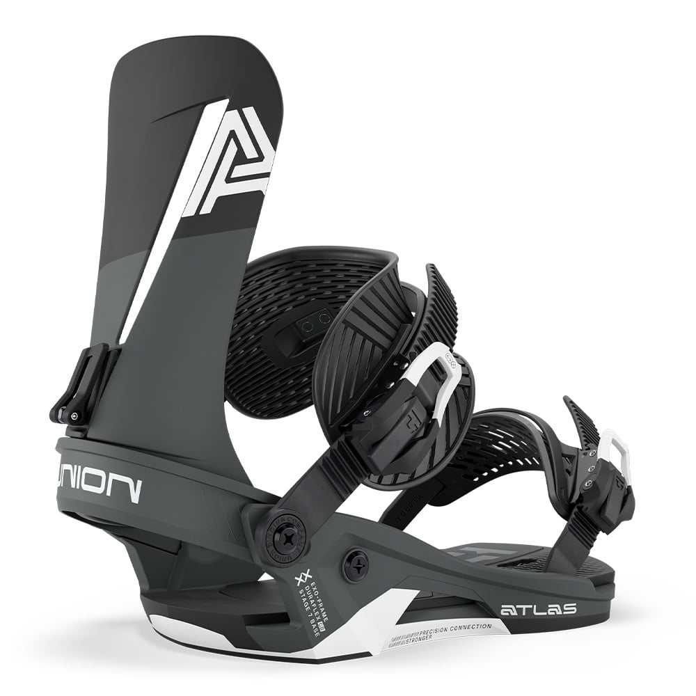 Union Atlas Unisex Snowboard Bindings Medium - Black | The House