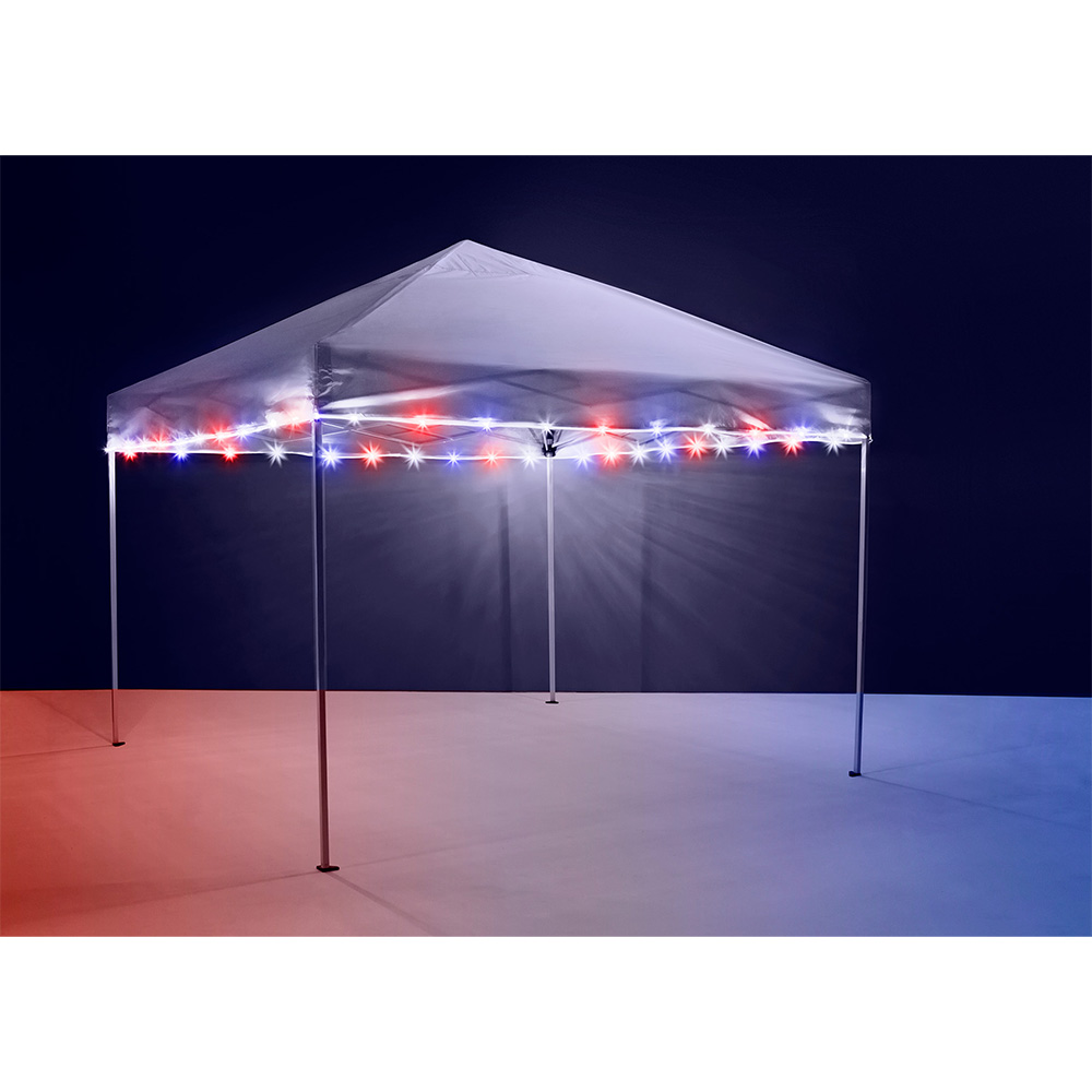  Canopy Brightz Pop-Up Tent Lighting, Red/White/Blue | The House - $14.97 at The House
