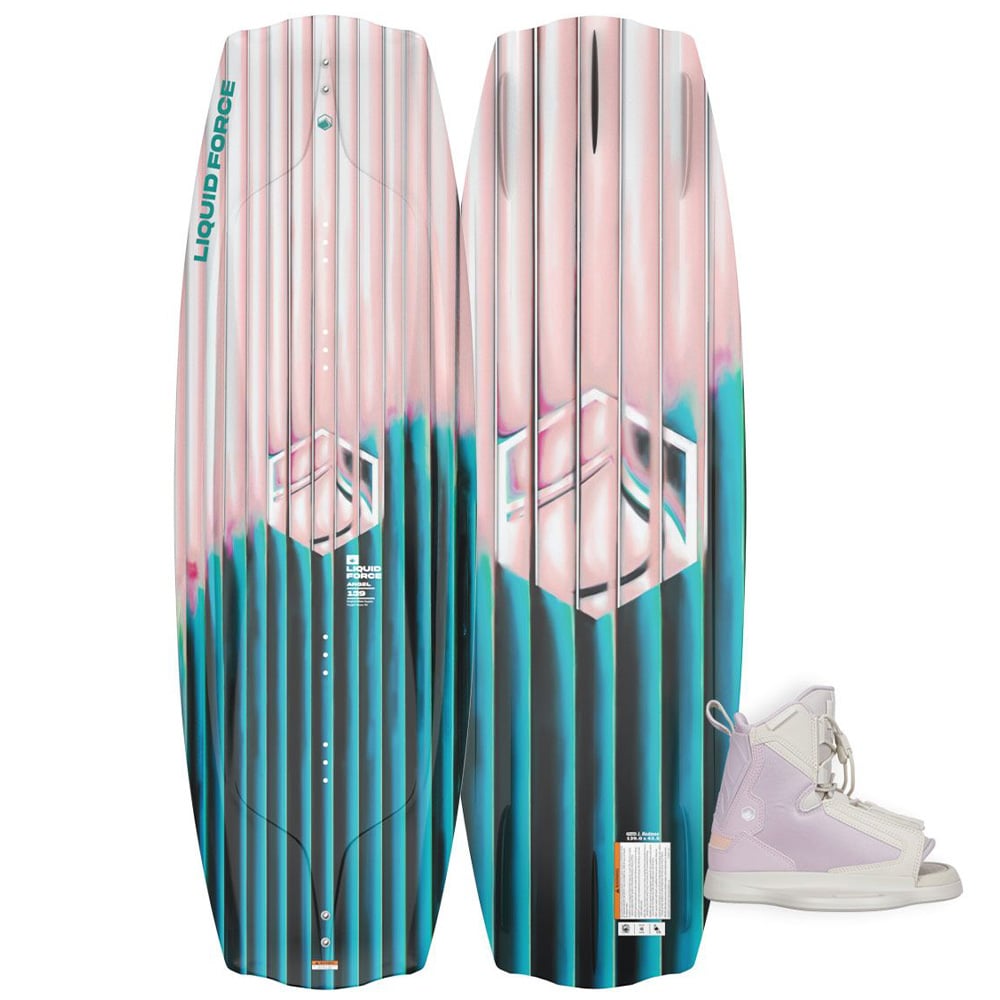 Liquid Force Angel Wakeboard with Plush 6R Bindings 130 x 0407 | The House
