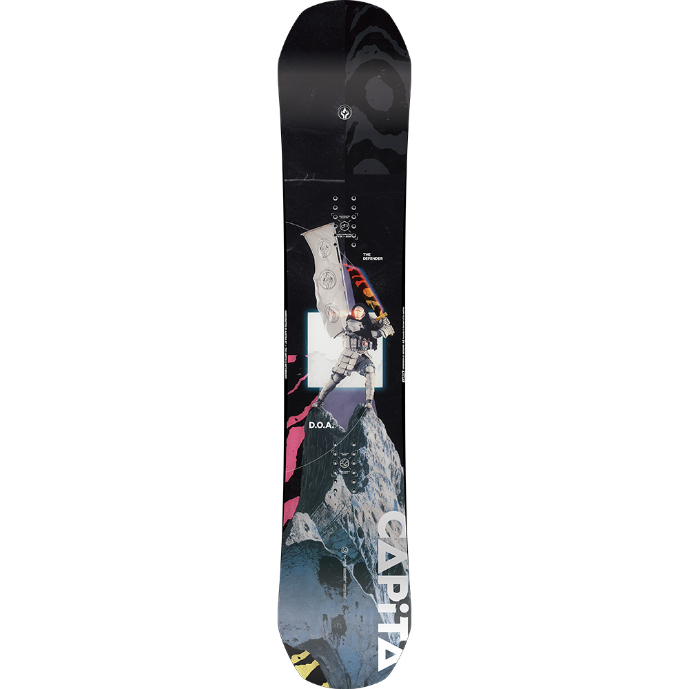 CAPiTA CAPiTA D.O.A. Park/Freestyle Snowboard 156 - Gold | The House - $405.95 at The House