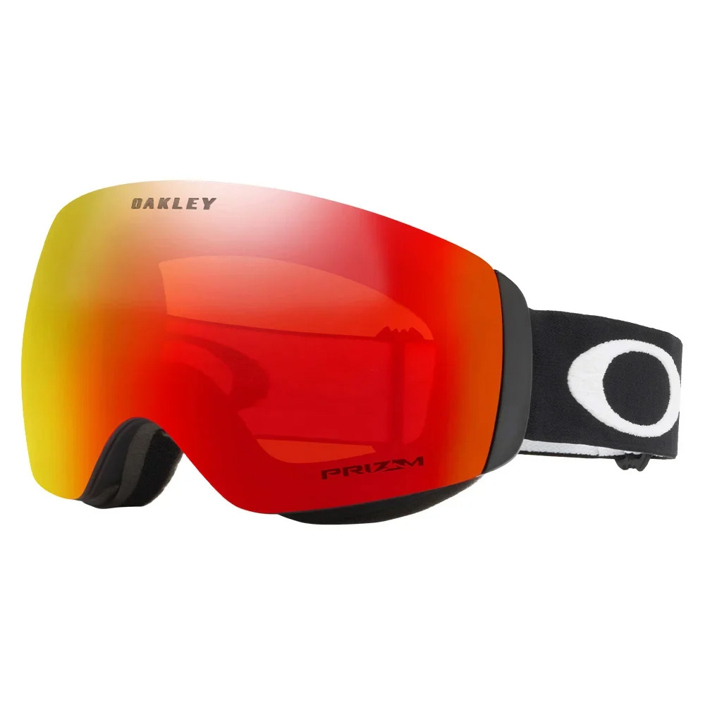 Oakley Flight Deck M Snow Goggle   Matte Black w/ Prizm Torch Lens Medium | The House