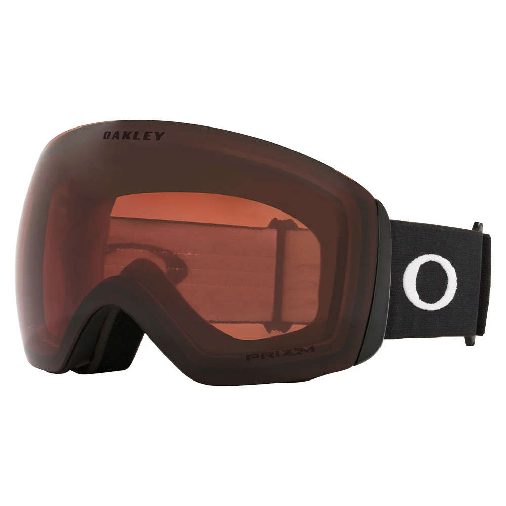 Oakley Flight Deck L Snow Goggle   Matte Black w/ Prizm Garnet Lens Medium   Blue | The House