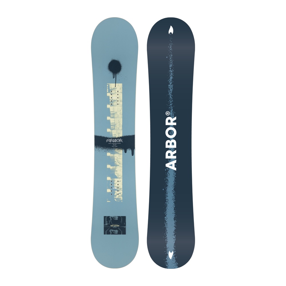 Arbor Arbor Metal Machine Decon Men's All Mountain Snowboard 153 | The House - $449.95 at The House